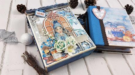 Tutorial Álbum Scrapbookig Cozy Winter con Kora Projects Tutorial Álbum Scrapbookig Cozy Winter con Kora Projects