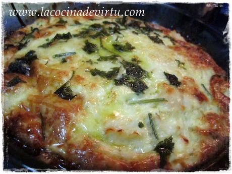 Pastel de merluza al horno