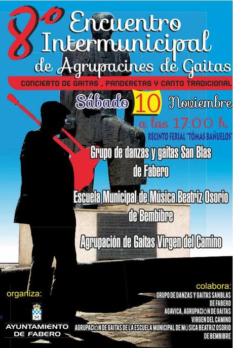 Fabero organiza el 8º Encuentro Intermunicipal de Agrupaciones de Gaitas