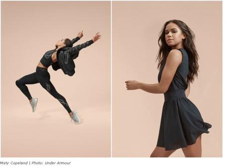 La bailarina Misty Copeland diseñadora de moda deportiva