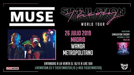 [Noticia] El Simulation Theory World Tour de Muse pasará por Madrid y será la única fecha en nuestro país