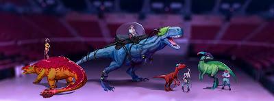 Unas cuantas ilustraciones dinosaurianas... (XXIX)
