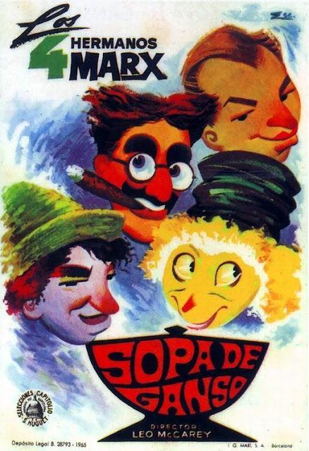 SOPA DE GANSO - Hermanos Marx  1933