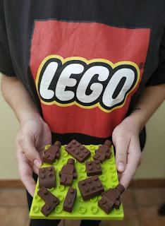 Chocolatinas sin lácteos de Lego