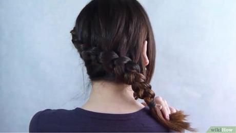 Trenza holandesa lateral paso a paso
