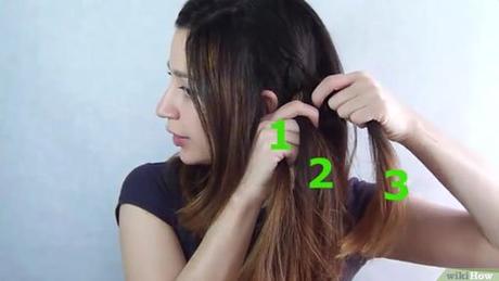 Trenza holandesa lateral paso a paso