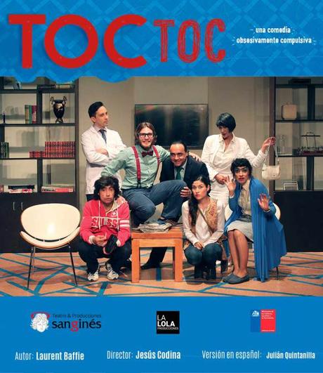 La obra de teatro Toc Toc cumple su función número 300 este viernes 9 de Noviembre en San Ginés