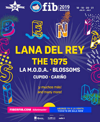 El FIB 2019 arranca: Lana del Rey, The 1975 y Blossoms son los primeros nombres confirmados.