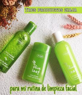 Tres productos de Ziaja para mi rutina de limpieza facial