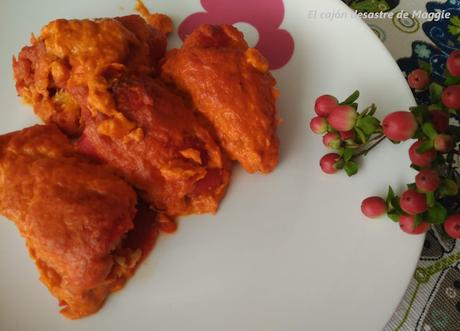 PIMIENTOS DE PIQUILLO RELLENOS DE BACALAO