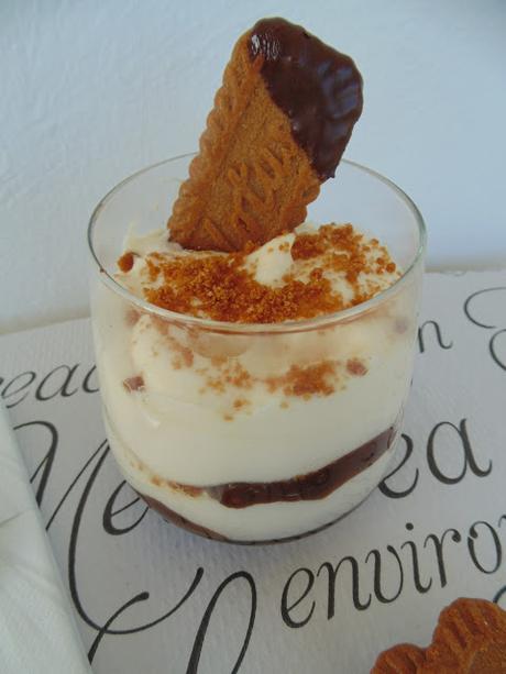 Tiramisú con galletas speculoos & chocolate
