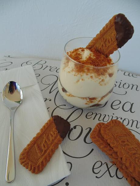 Tiramisú con galletas speculoos & chocolate