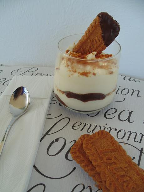 Tiramisú con galletas speculoos & chocolate
