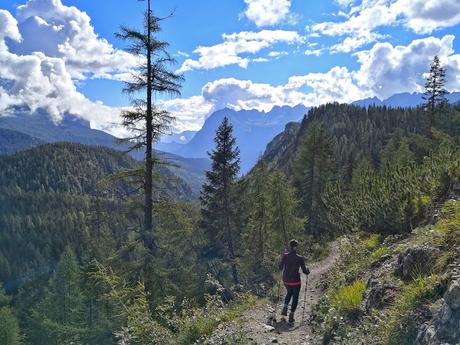 CIRCULAR AL LAGO SORAPISS (DOLOMITAS DIA 4)