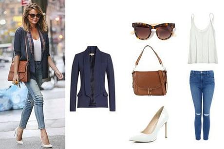 5 outfits con jeans rotos en tendencia