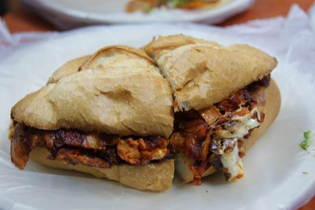 Torta al pastor - Tacos de Pánuco