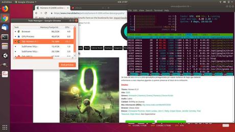 Como saber en Google Chrome cuantos recursos consume cada Tab o Extensión
