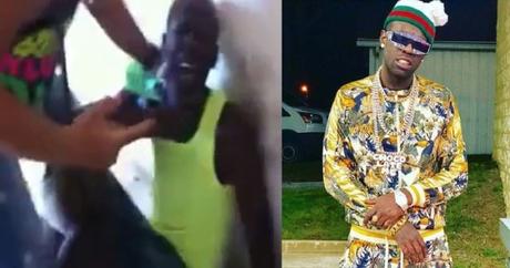 Reaparecen en las redes los videos de la golpiza al reguetonero Chocolate MC