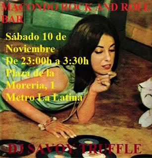 Pinchada Cósmica y Sideral de Dj Savoy Truffle en Macondo. Pinchada Cósmica y Sideral de Dj Savoy Truffle en Macondo.