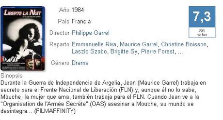 Liberté, la nuit (1984)- Philippe Garrel 1984 V.O.S.E.