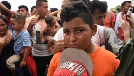 Unicef advierte que niños de caravana migrante están en riesgo de estrés psicosocial