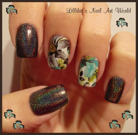 Water decals florales BP-W14