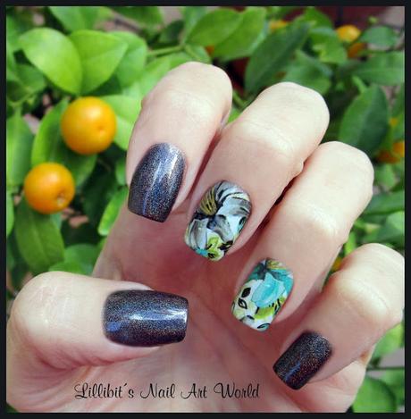 Water decals florales BP-W14