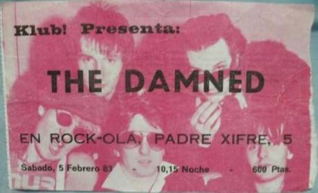 The Damned -Strawberries Lp 1982