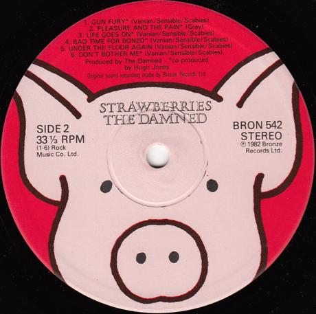 The Damned -Strawberries Lp 1982