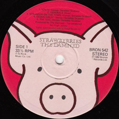 The Damned -Strawberries Lp 1982