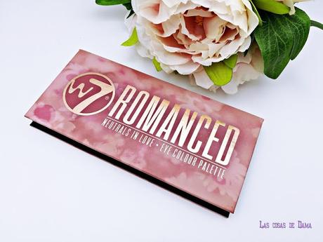 Romanced Eye Colour Palette W7 eyeshodow makeup maquillaje beauty sombras de ojos