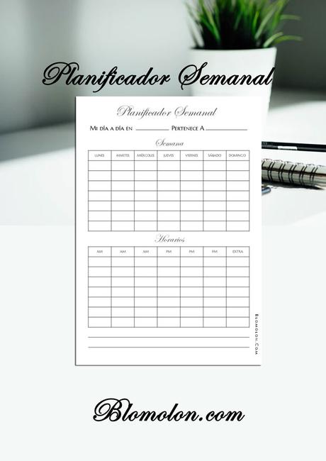 Organiza & Planifica Tu Día A Día Con Estos Planificadores Gratuitos