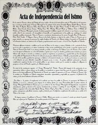 Don Demetrio H. Brid entonces presidente del Consejo Municipal de Panamá