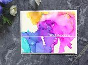 Alcohol inks background