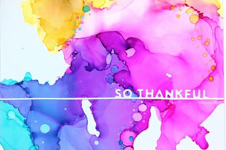 Alcohol inks background