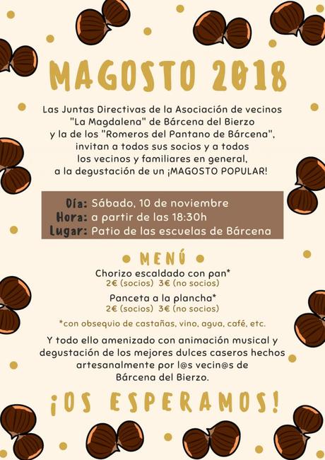 Planes para el fin de semana en Ponferrada y El Bierzo. 9 al 11 de noviembre 2018