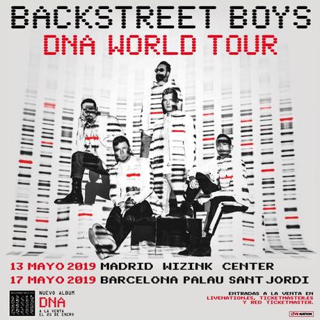 Backstreet Boys, en mayo de 2019 en WiZink Center y Palau Sant Jordi