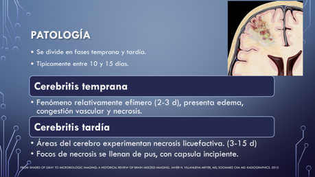 Cerebritis tardía 