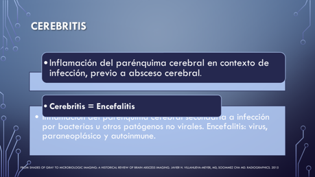 CASO CLINICO DE NEUROLOGIA CEREBRITIS Y ABSCESO CEREBRAL