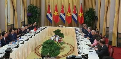 Presidentes de Cuba y Vietnam revalidan una probada amistad (+ Video)