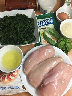 Pechugas De Pollo Rellenas De Queso Con Espinacas Pechugas De Pollo Rellenas De Queso Con Espinacas