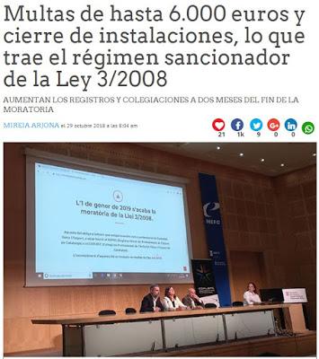 Ley 3/2008. Colegio de Profesionales de la Actividad Física y del Deporte en Catalunya (Coplefc) Ley 3/2008. Colegio de Profesionales de la Actividad Física y del Deporte en Catalunya (Coplefc)