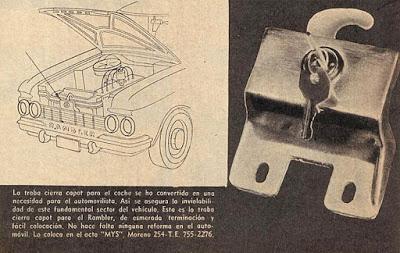 Traba cierra capot para Rambler