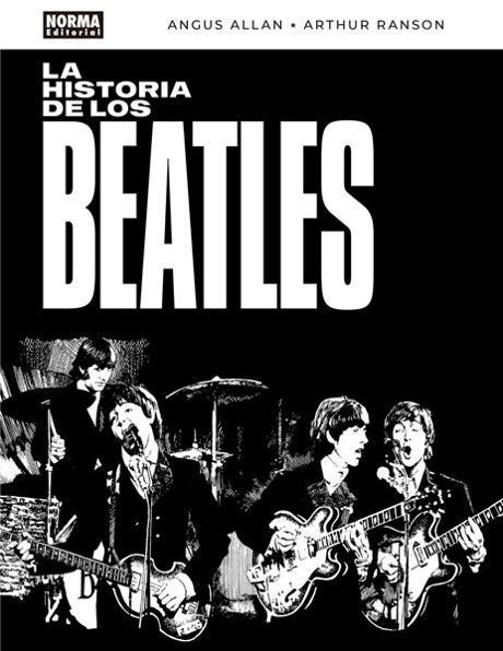 Portada de La historia de los Beatles