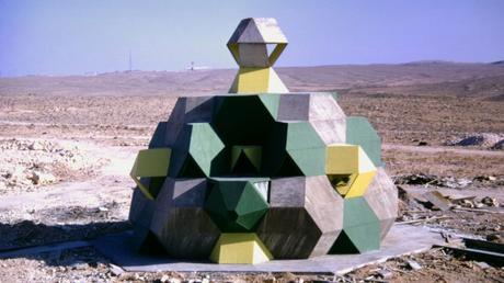 Cap (negev05): Sinagoga en el Negev. Foto vía zvihecker.com/projects. 6 edificaciones que lo harán mirar dos veces … o tres