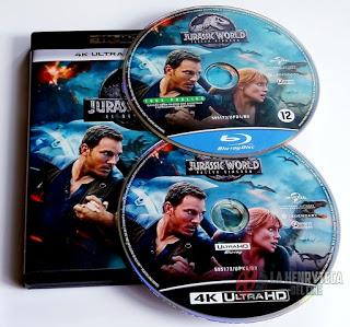 Jurassic World El reino caido, Análisis de la edición Bluray UHD