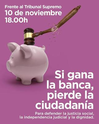 El Supremo, con la Banca, quiso ganar al Gobierno y a las Cortes.