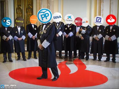 El Supremo, con la Banca, quiso ganar al Gobierno y a las Cortes.