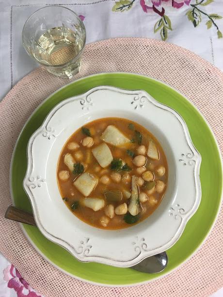 Garbanzos Guisados Con Sepia