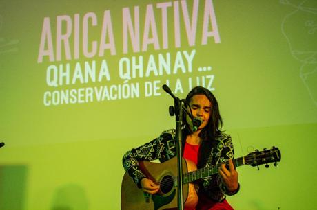 Juanita Ringeling animó nueva jornada del Festival de Cine Arica Nativa